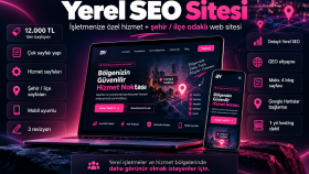 işletmenize yerel SEO odaklı web sitesi geliştiririm