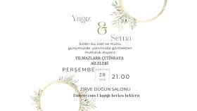 Düğün Davetiyesi
