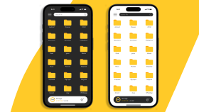 File Manager Mobile App UI design