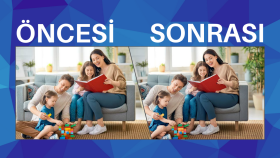 Rötuş ve Renk Ayarlaması Yapılır 