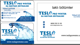 TESLA LOGO KONSEPT KARTVİZİT