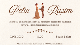 KURUMSAL DAVETİYE