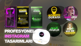 instagram sayfanız için profesyonel tasarımlar yaparım