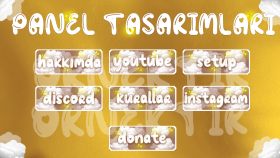 Yayinci Panel Tasarimlari