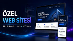 işletmenize özel profesyonel web sitesi geliştiririm