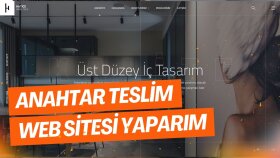 profesyonel şekilde anahtar teslim web sitesi yaparım