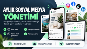 sosyal medyanızı içerik ve büyüme odaklı yönetirim