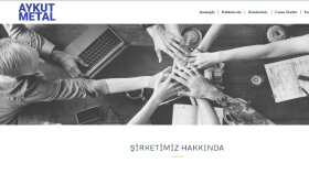 Aykut Metal | Web Sitesi