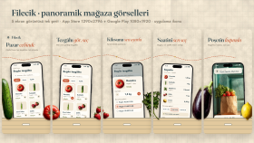 Semt pazarı uygulaması: panoramik ekran görüntüleri