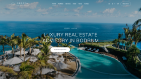 Emlak Firmaları İçin Çok Dilli Modern Web Sitesi
