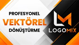  piksel tabanlı görsellerinizi vektörele dönüştürebilirim