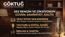 profesyonel seslendirme hizmeti sunabilirim