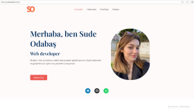 Kişisel Portföy Web Sitem