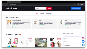 www.telodideals.com | Amazon Affiliate Websitesi