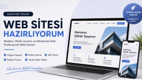 işletmenize özel profesyonel site tasarlar ve hazırlarım