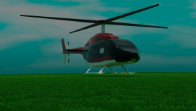 3 Boyutlu helikopter tasarımı