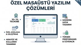 işletmeniz için masaüstü uygulama geliştirebilirim