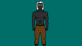 Maskülen karakter tasarımı