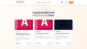 Pipework Akademi Web Sayfası