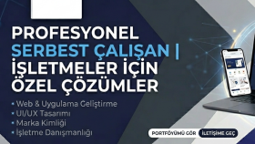 işletmenize özel profesyonel web sitesi geliştiriyorum