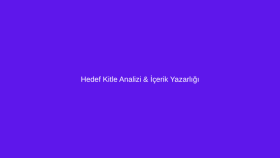 sosyolojik perspektifle içerik yazarlığı yapıyorum