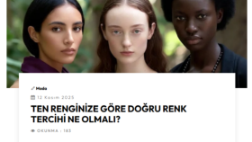 Ten Renginize Göre Doğru Renk  Tercihi Ne Olmalı ?