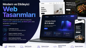 etkileyici ve kullanıcı dostu web arayüzleri tasarlıyorum