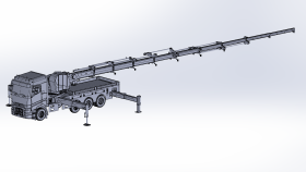 Mobil Vinç 3D Modelleme Çalışması