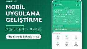 Flutter ile Android mobil uygulamanızı geliştireceğim