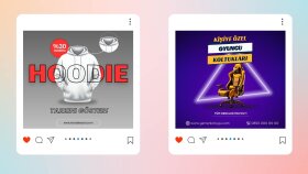 Sosyal medya hesaplarınız için reklam tasarımları