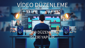 video düzenlemeyle ilgili işlerde yardımcı olurum