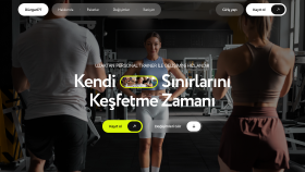 Rüzgar Personal Trainer - Landing Page