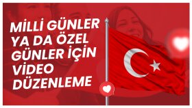 29 Ekim Cumhuriyet Bayramı İçin Hazırladığım Videolar
