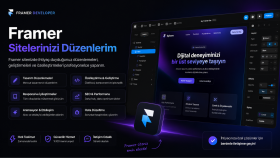Framer ile yaptığınız siteleri düzenlerim