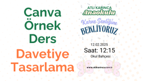 Canva'da Tasarım Yapmayı Öğrenebilirsin