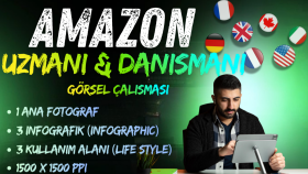 Amazona özel,kriterlerine uygun fotoğraflar hazırlayabilirim