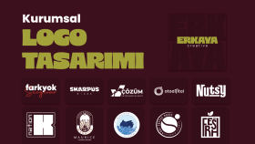 markanıza özgün, kurumsal logo tasarlıyorum