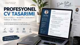 profesyonel ve ATS uyumlu CV tasarlarım
