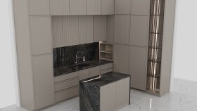 Showroom Mutfak tasarımı