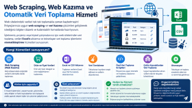 web sitelerinden veri kazıma ve veri toplama yapabilirim