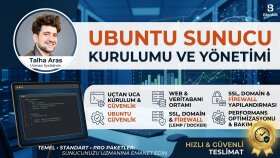 ubuntu sunucunuzu uçtan uca kurar ve yapılandırırım