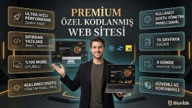 işletmenize özel, premium ve ultra hızlı web sitesi yaparım