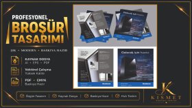 profesyonel broşür ve katalog tasarımları hazırlıyorum