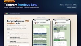 Telegram Randevu Botu – Örnek Çalışma