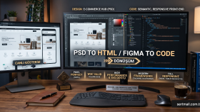 profesyonel psd, html5 ve js arayüz hizmeti veririm