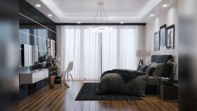 Modern Bedroom – 3D Interior Visualization