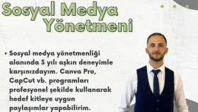sosyal medya hesaplarınızı hedef kitleye uygun yönetebilirim