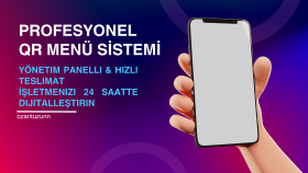 işletmeniz için yönetim panelli qr menü sistemi yaparım