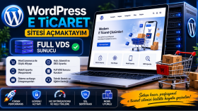 Full vds üzerinde hızlı e-ticaret siteleri kurarım