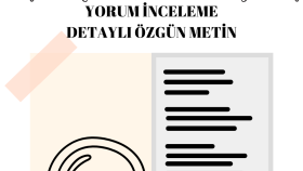 bir ürünün incelemesini ve yorumlamasını yapabilirim